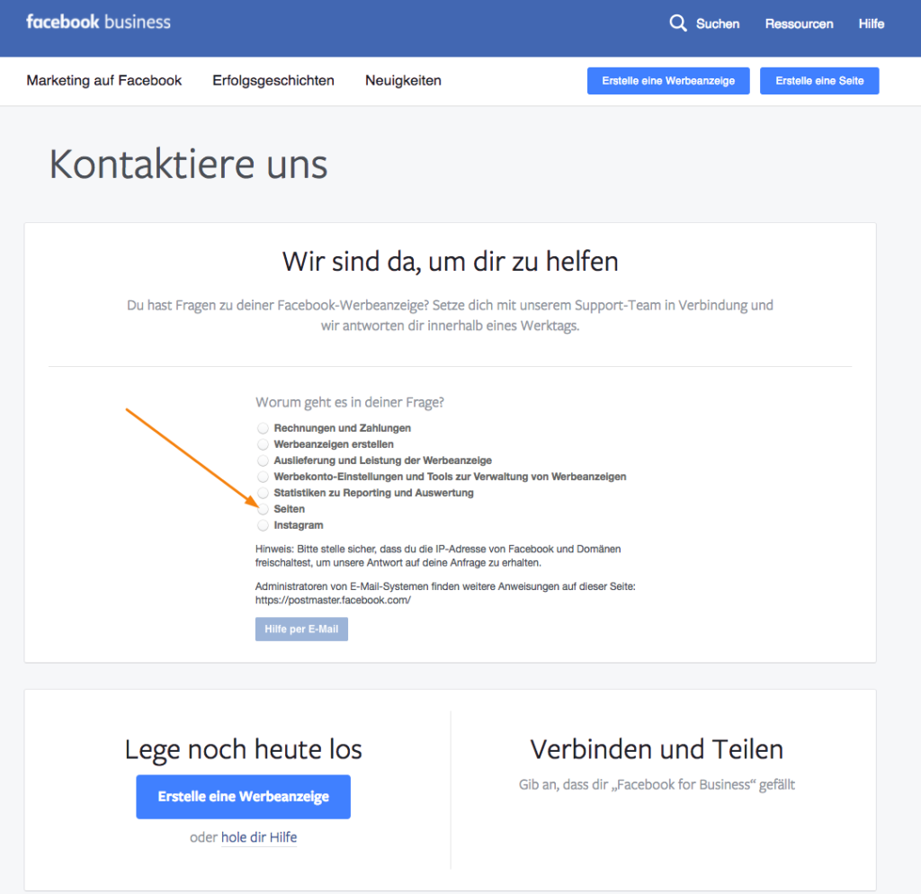Bild FB Formular